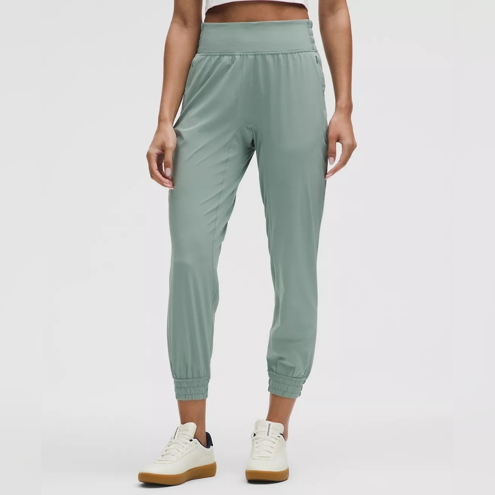 COPY 🍋 Lululemon Sun Setter High-Rise Jogger, Misty Glade, Full Length Size 12